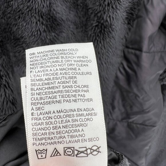 The North Face Size Large‎ Osito Sport Hybrid 1/4 Zip Soft Fleece Jacket Coat - Picture 8 of 13